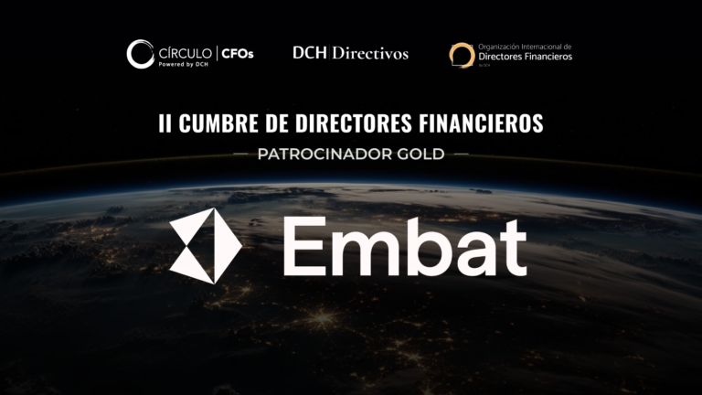 Embat se suma por primera vez a la Cumbre de Directores Financieros en su Segunda Edición como patrocinador Gold